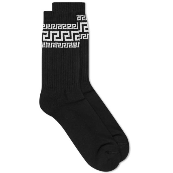 Versace Logo Sports Sock