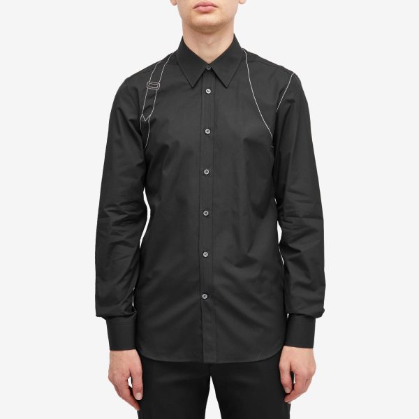 Alexander McQueen Contrast Stitch Harness Shirt