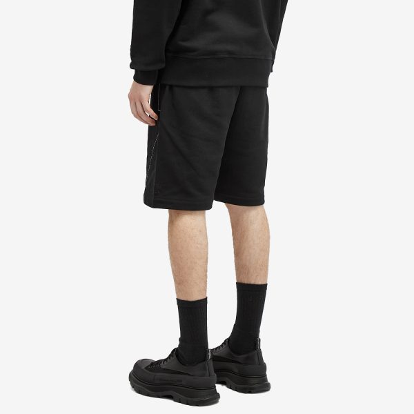 Alexander McQueen Contrast Stitch Jogger Shorts