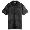 Alexander McQueen Jacquard Graffiti Logo Polo