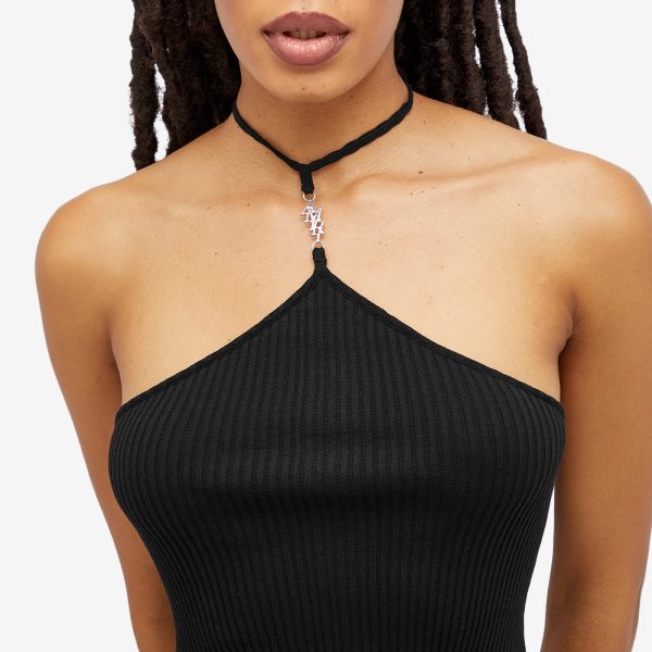 AMIRI Stacked Halter Top