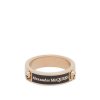 Alexander McQueen Enamel Logo Skull Ring