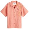 Story mfg. Greetings Embroidered Vacation Shirt