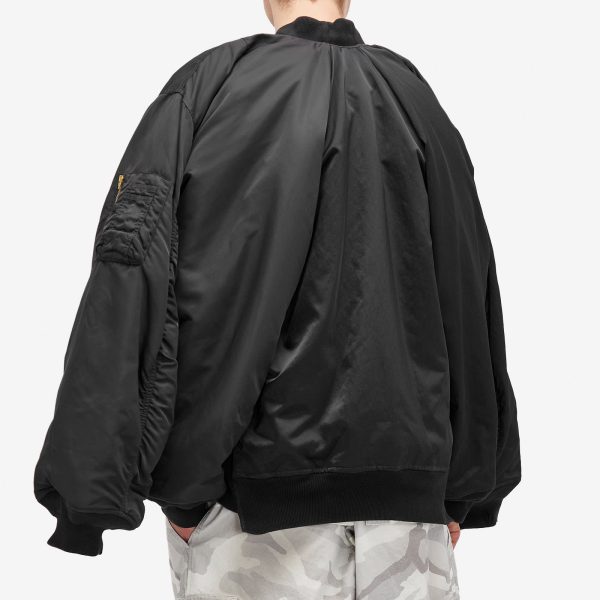 Balenciaga Double Sleeve Nylon Bomber