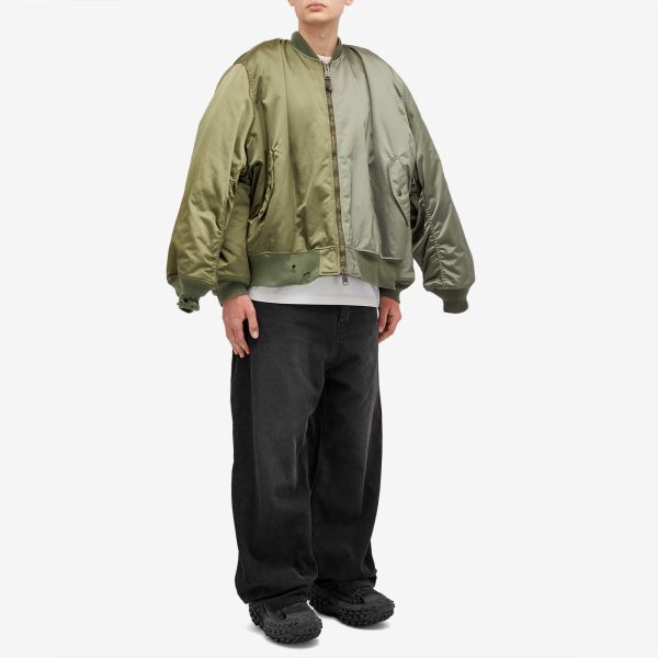 Balenciaga Oversized Double Sleeve Bomber