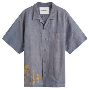 Story mfg. Greetings Embroidered Vacation Shirt