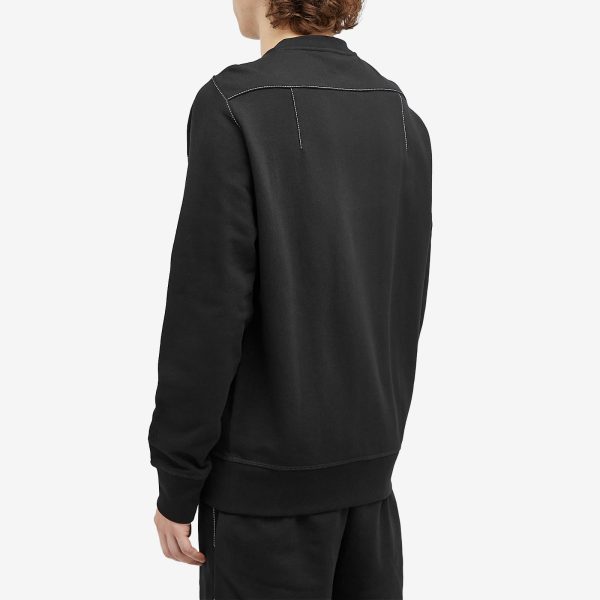 Alexander McQueen Contrast Stitch Crew Sweatshirt