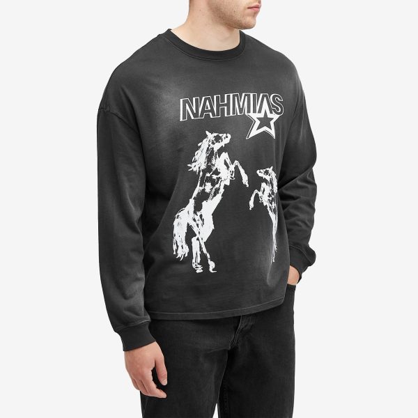 Nahmias Nahmias Horses Long Sleeve T-Shirt