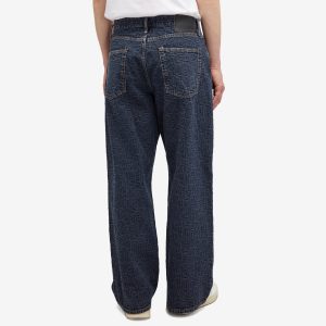 Acne Studios 1981 Loose Fit Monogram Jeans