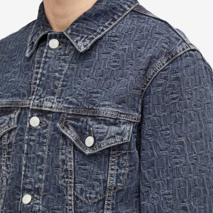 Acne Studios Rye Monogram Denim Jacket