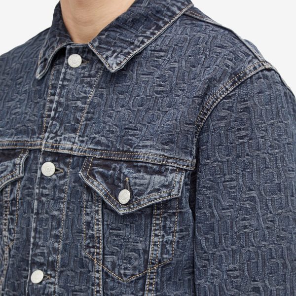 Acne Studios Rye Monogram Denim Jacket