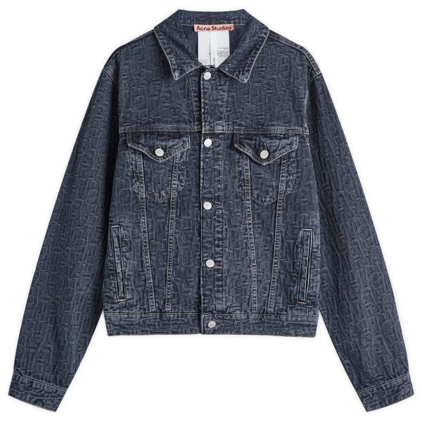 Acne Studios Rye Monogram Denim Jacket