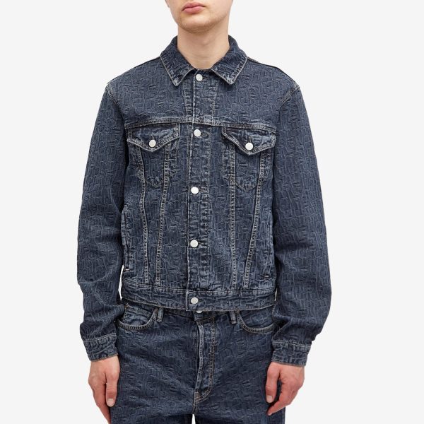 Acne Studios Rye Monogram Denim Jacket