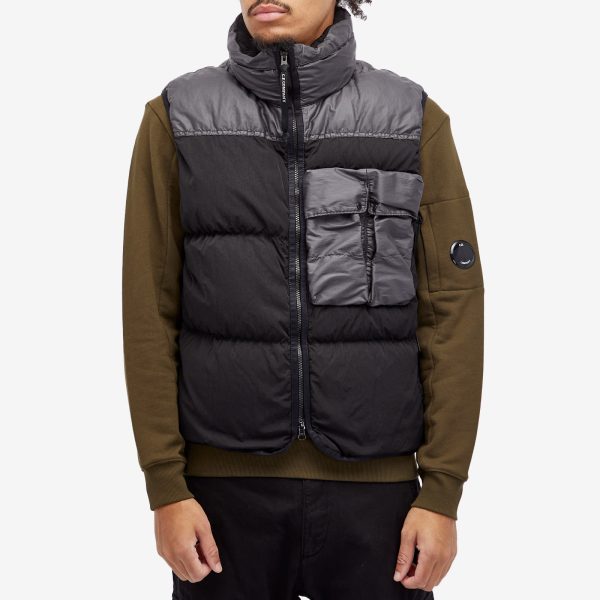 C.P. Company Chrome-R Mixed Down Vest