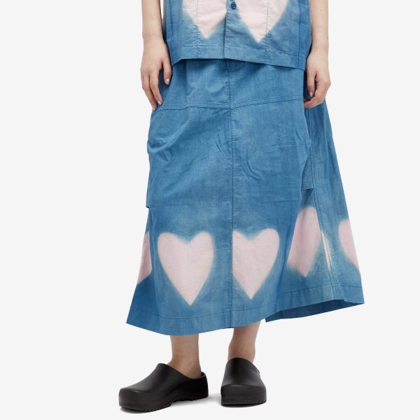 Story mfg. Heart Clamp Midi Skirt