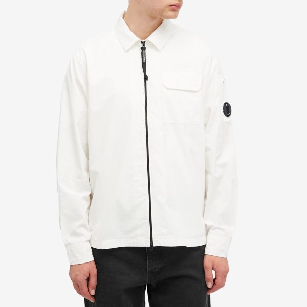 C.P. Company Organic Gabardine Zip Overshirt