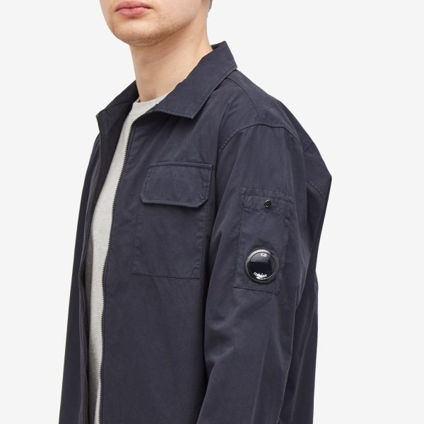 C.P. Company Organic Gabardine Zip Overshirt