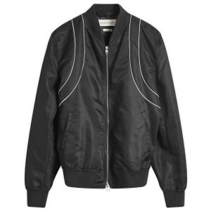 Alexander McQueen Piping Harness Bomber Jacket