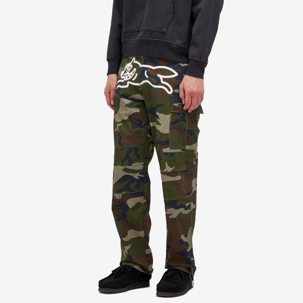 Icecream Running Dog Camo Cargo Pants