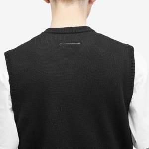 MM6 Maison Margiela Jacquard Number Logo Vest