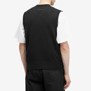 MM6 Maison Margiela Jacquard Number Logo Vest