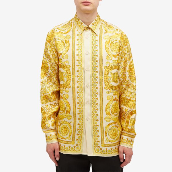 Versace Baroque Silk Vacation Shirt