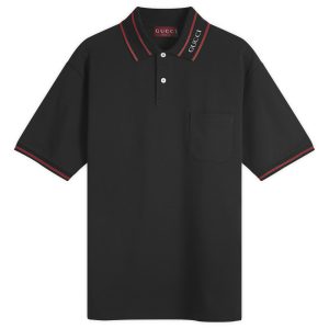 Gucci Logo Collar Polo