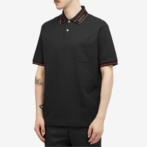 Gucci Logo Collar Polo