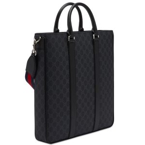 Gucci GG Leather Tote Bag