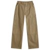 MM6 Maison Margiela Straight Leg Canvas Trouser