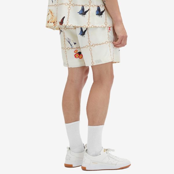 Nahmias Wildlife Silk Shorts