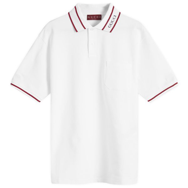 Gucci Logo Collar Polo