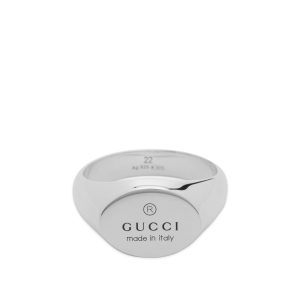 Gucci Oval Tag Ring