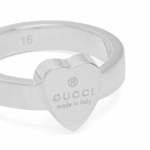 Gucci Heart Motif Ring