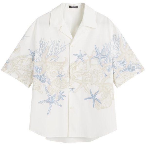 Versace Cotton Poplin Vacation Shirt