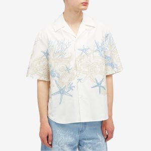 Versace Cotton Poplin Vacation Shirt