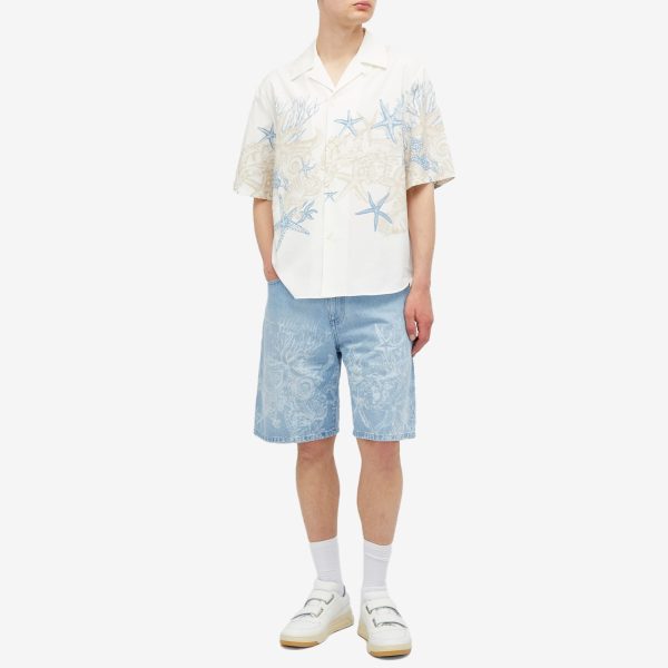 Versace Cotton Poplin Vacation Shirt