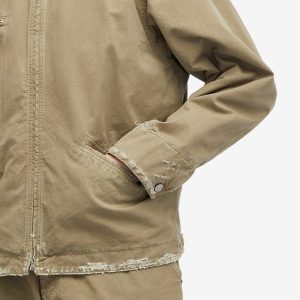 MM6 Maison Margiela Padded Canvas Overshirt