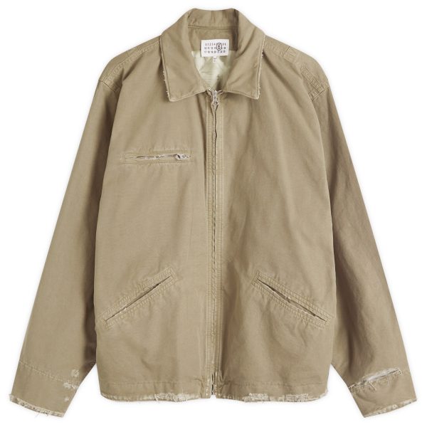 MM6 Maison Margiela Padded Canvas Overshirt