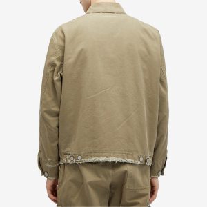 MM6 Maison Margiela Padded Canvas Overshirt