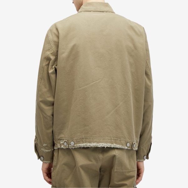 MM6 Maison Margiela Padded Canvas Overshirt