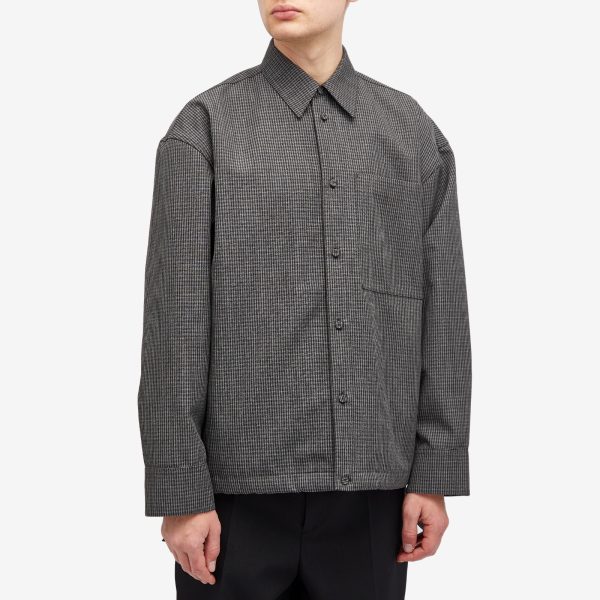 Jil Sander Wool Drawstring Overshirt