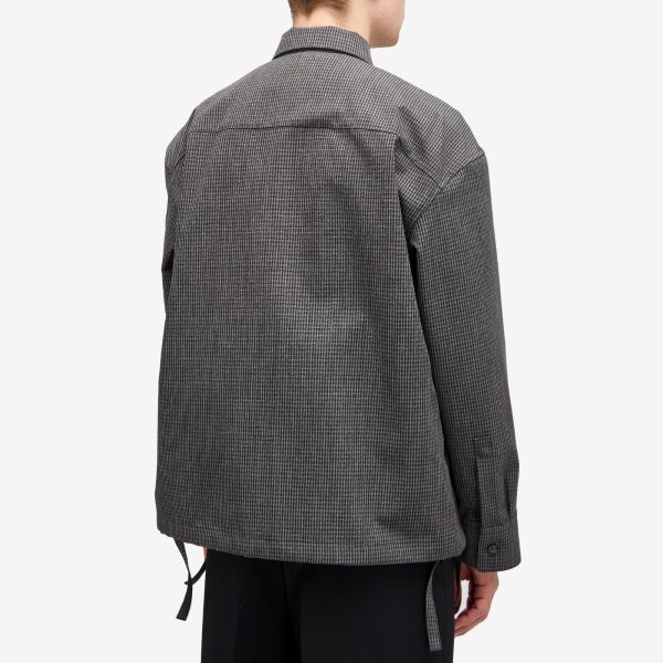 Jil Sander Wool Drawstring Overshirt