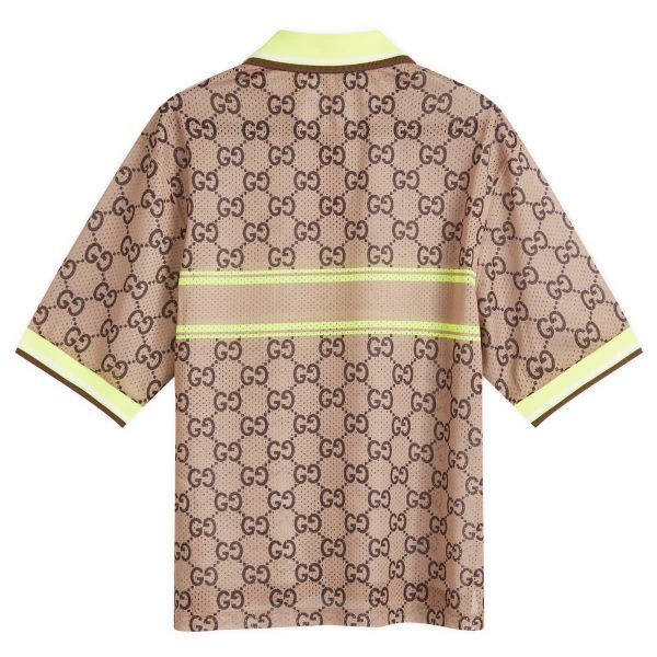 Gucci GG Monogram Logo Polo