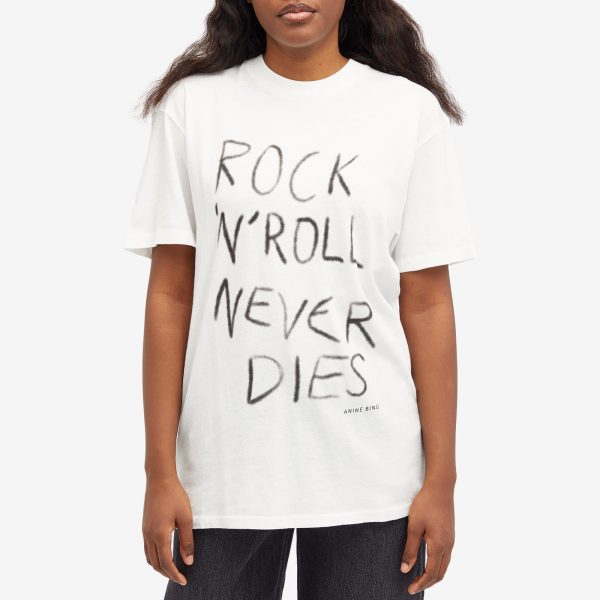 Anine Bing Walker Rock N Roll T-Shirt