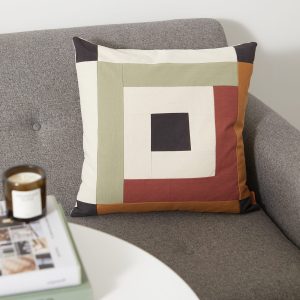 ferm LIVING Border Patchwork Cushion