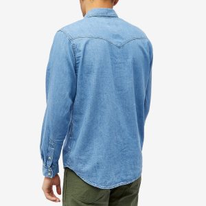 Nudie George Denim Western Shirt