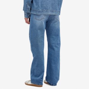 Jacquemus Droit Large Tab Denim Jeans