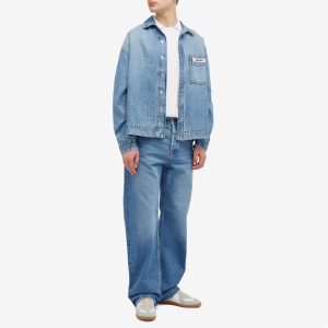 Jacquemus Droit Large Tab Denim Jeans