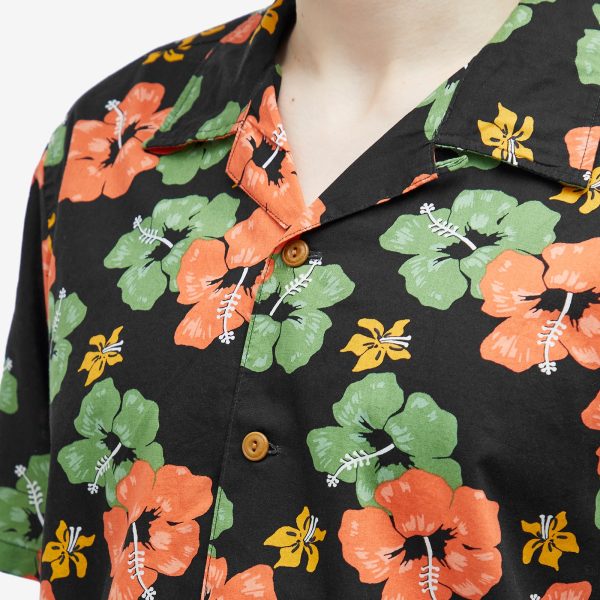 Nudie Jeans Co Arvid Flower Hawaii Vacation Shirt